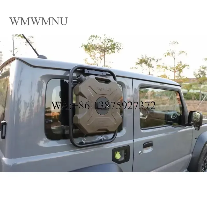 Wmwmnu 6L Fuel Tank Case for Motorcycle ATV Off Road Vehicle Portable Container Storage Box