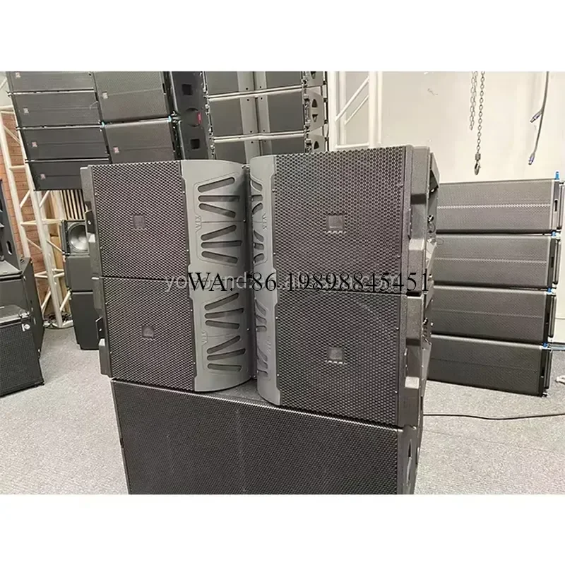 WMWMNU VTX V25 3 Way Dual 15 Inch Powerful Line Array Professional Audio Sound System Pa Speakers for Outdoor Events