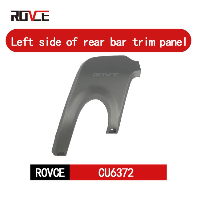 Rovce Achterbumper Insteek Staart Keel Uitlaat Voor Land Rover Range Rover Evoque 2012-2019 Prestige Stijl Auto-Accessoires - afbeelding 1