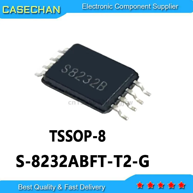 10PCS  S-8232ABFT S-8232B S8232B TSSOP-8 S-8232ABFT-T2-G