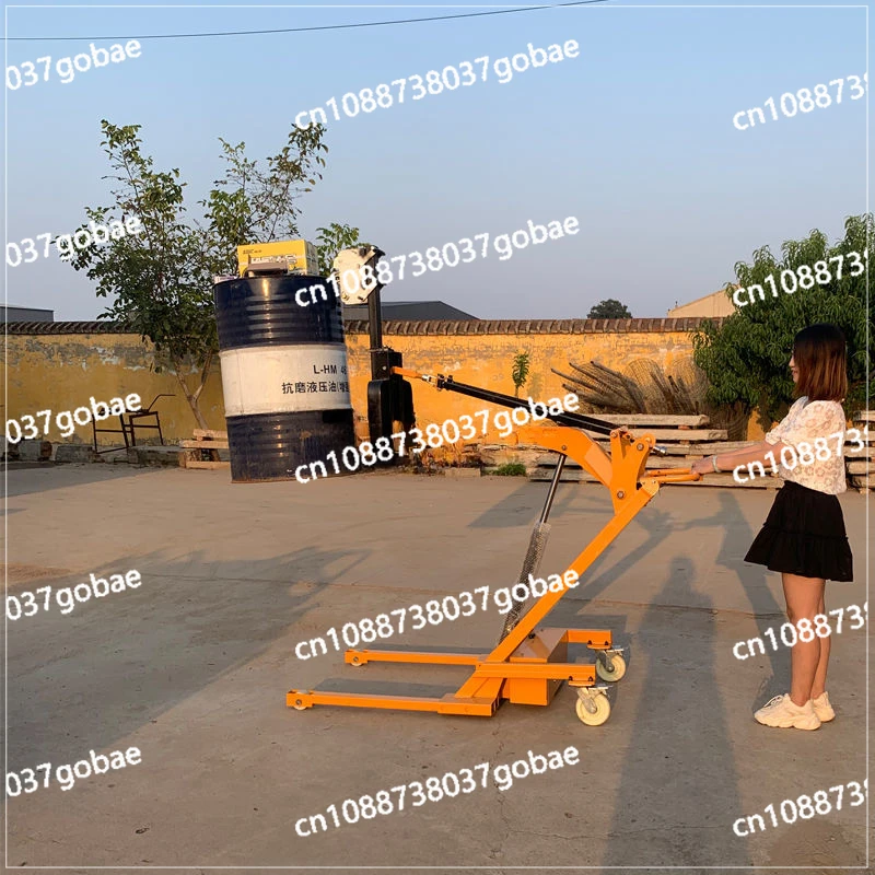 Portable Multifunctional Small Electric Hydraulic Crank Forklift Loading and Unloading Artifact