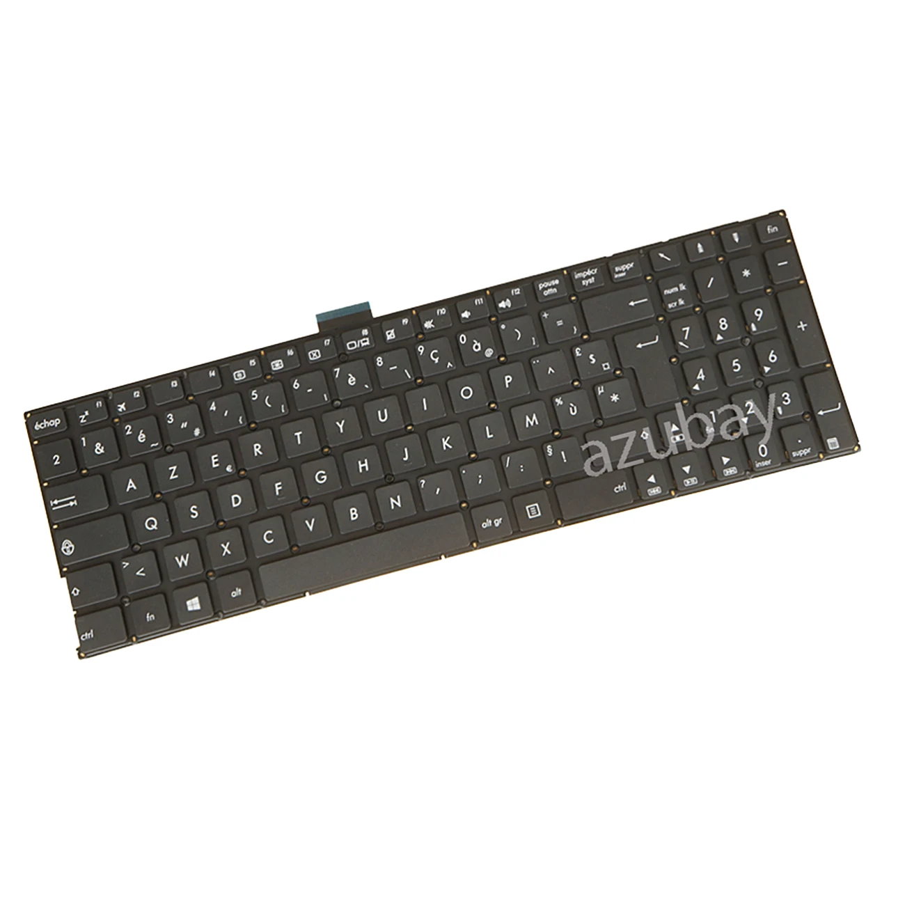 UK Latin Spanish French Nordic Arabic Greek German Keyboard For Asus K555ZA K555ZE X555LA X555LB X555LD X555LF X555LI X555LJ