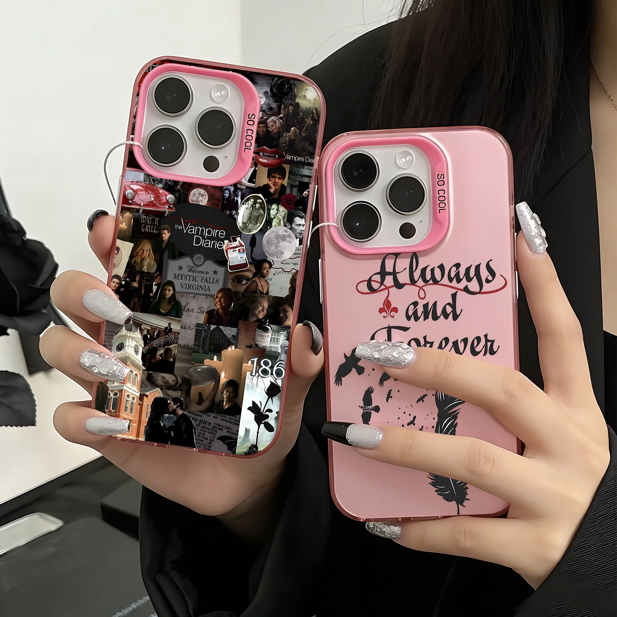 The Vampire Diaries Phone Case for Samsung Galaxy S26 S25 S24 S23 S22 S21 S20 Note20 FE Ultra Edge Plus 4G 5G Anti Fall Matte