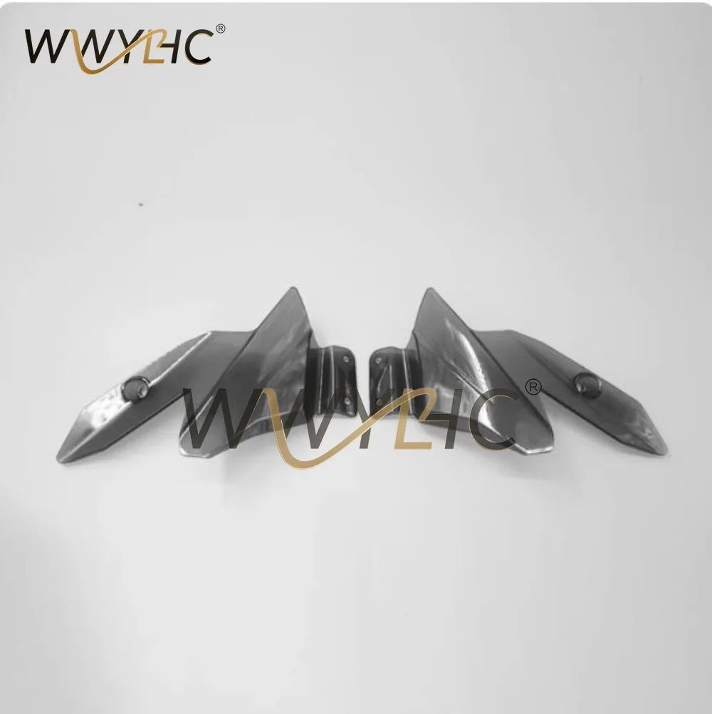 Motorcycle Front  Left Right Windshield  Side Windscreen Panel For TRK502 TRK502X TRK552 TRK552X Gray TRK 502X