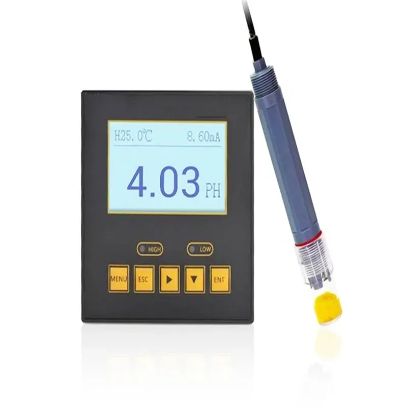 

High quality cheap ph and orp transmitter chlorine tester on line meter