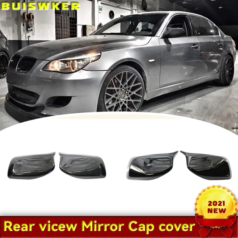 

Чехол для зеркала заднего вида, из углеродного волокна, подходит для BMW E60, E61, E63, E64, 2003, 2004, 2005, 2006, 2007, ABS, 2 шт.