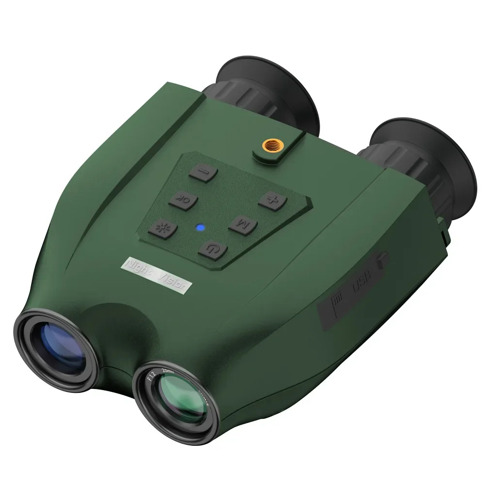 

High definition camera binoculars outdoor portable digital telescope helmet night vision device