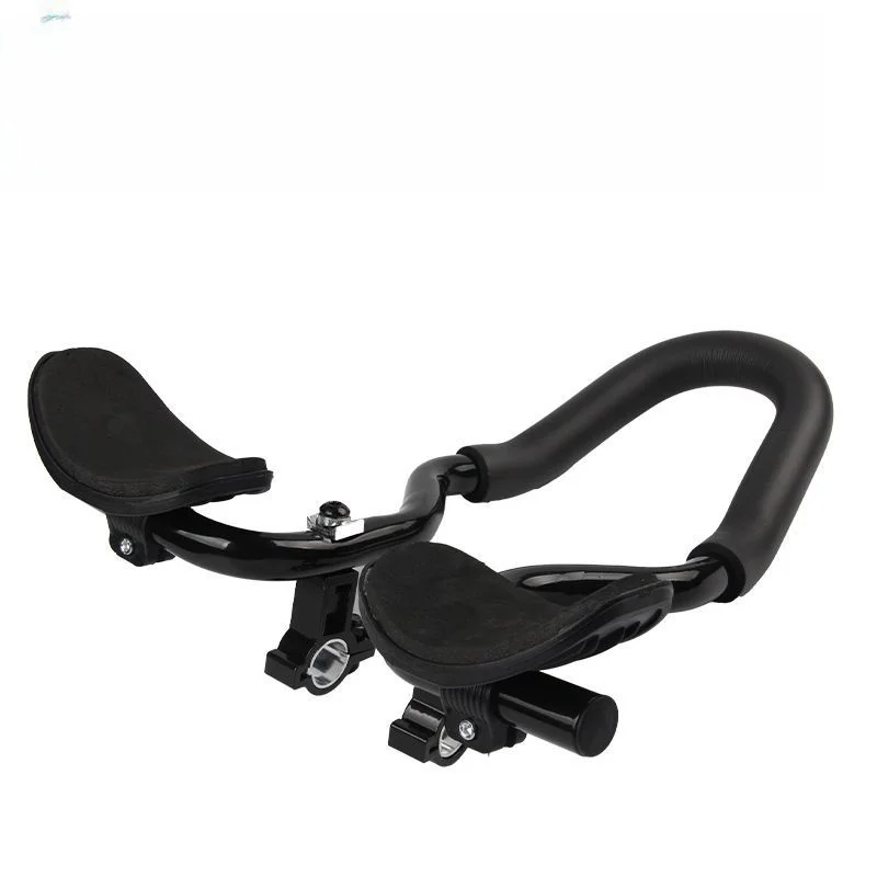 1PCS Bicycle Rest Handle Aluminum Alloy One-Piece/Tt Handle/Iron Three Handle/Auxiliary Handle Integrated Rest Handle