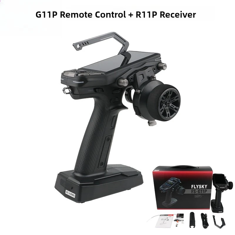 

Remote Control Flysky FS-G11P 2.4G 11CH Remote Transmission and Reception Remote Control Gyroscope with RC Car Ship