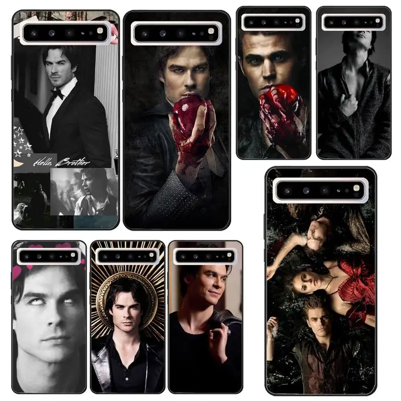 The Vampire Diaries Damon Salvatore Phone Case For Samsung A01 A10 A11 A12 A20 S E A21 A30 S A31 A32 A40 A41 A42 A70 A71 Fundas