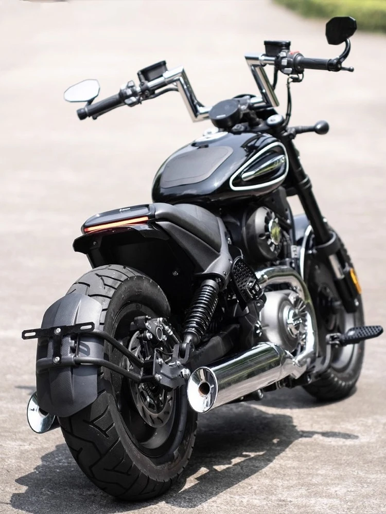 350 modified turn signal short tail rear mud board backing short tail kit integrated running water tail light