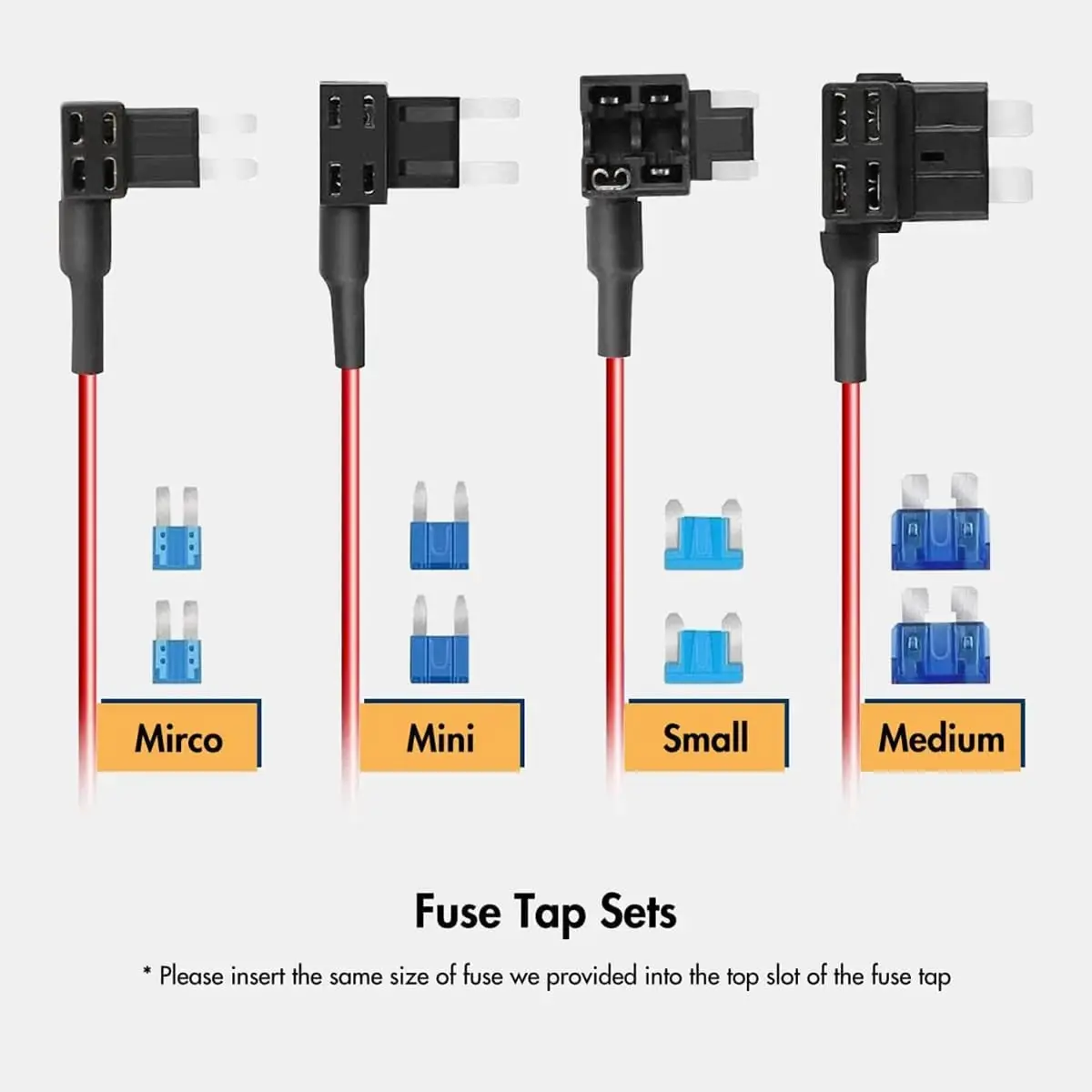 WOLFBOX Type-C Hardwire Kit for G840S/G930/G840H/G850/G900/G850 PRO/X5 Mirror Dash Camera, Parking Monitor with Multiple Ports