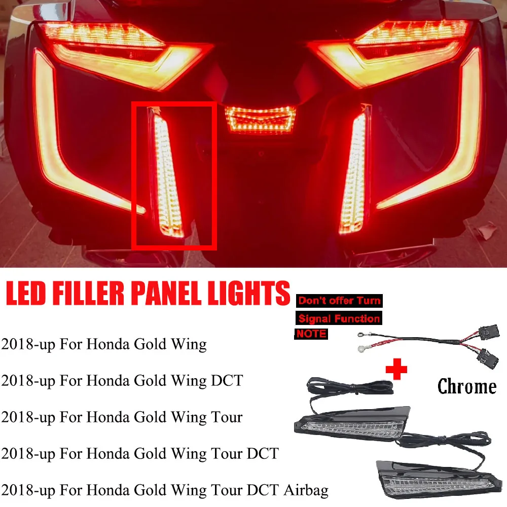 

New Motorcycle Accessories Right and left LED Filled Panel LightFor Honda Gold Wing/DCT/Tour/Tour DCT/Tour DCT Airbag 2018-UP