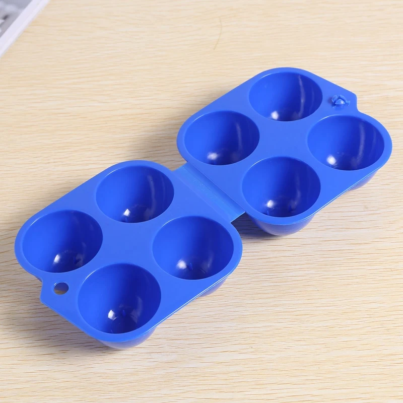 Camping Egg Box Plastic Egg Box Egg Storage Box Portable Egg Box 4 Egg Box