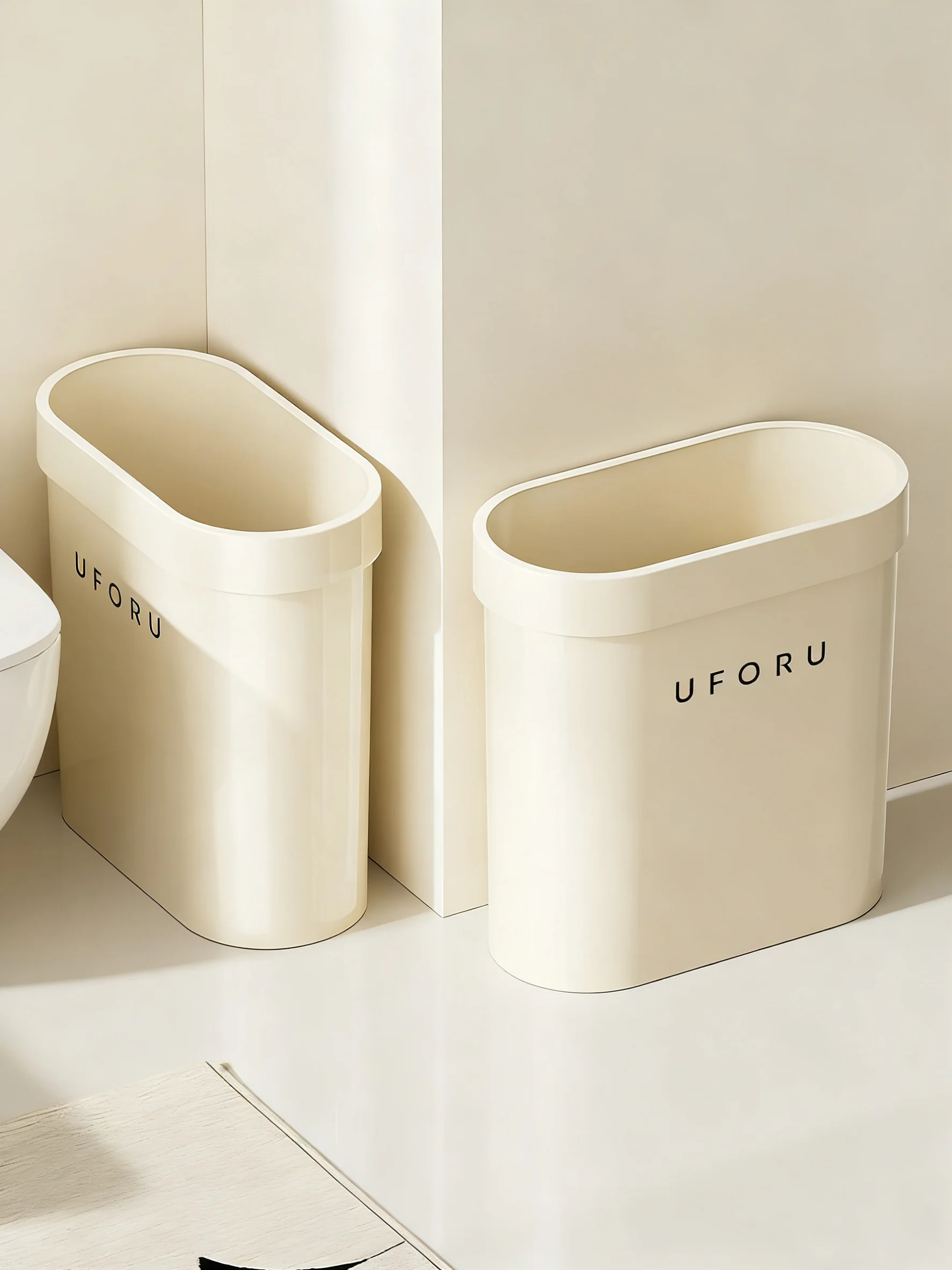 

Large Capaci Batoom Tra Can Home Use 2025 New Sle No Cover Crion Ring Paper Basket Filler Simple Design