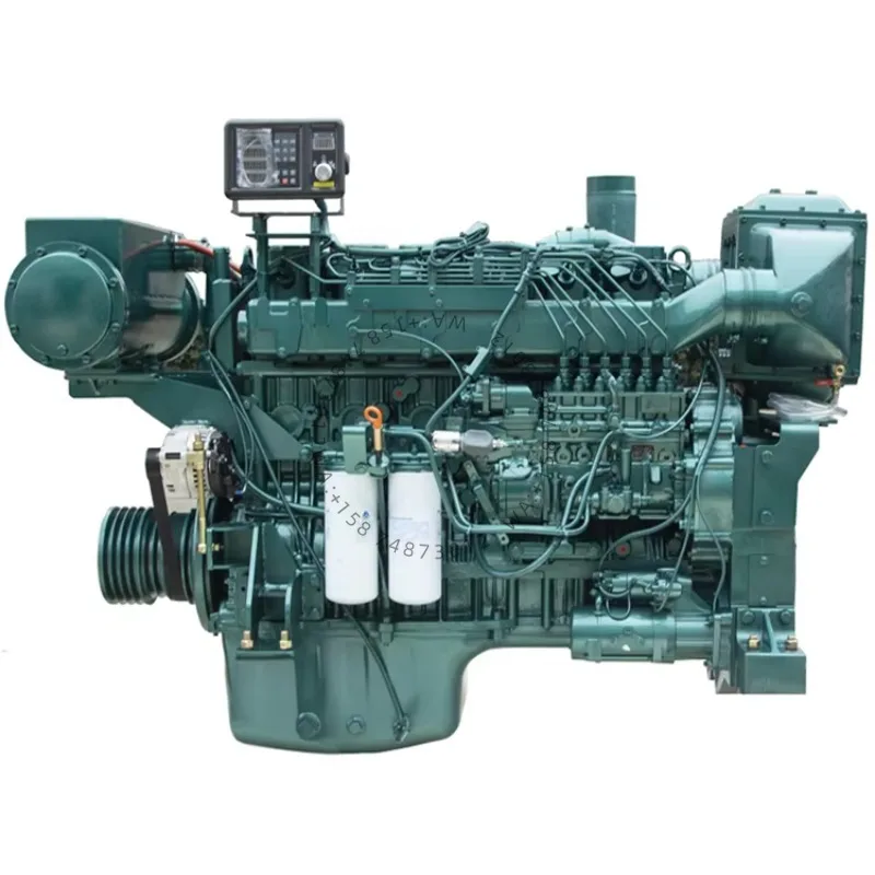 257-330kW(350-450HP) D12.42C Sinotruk Bo at Engines 4 Stroke Mar ine Engine High Power Inboard