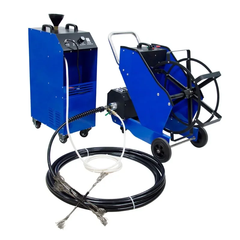 Oil fume pipe oil cleaning machine factory workshop hotel kitchen special large range hood