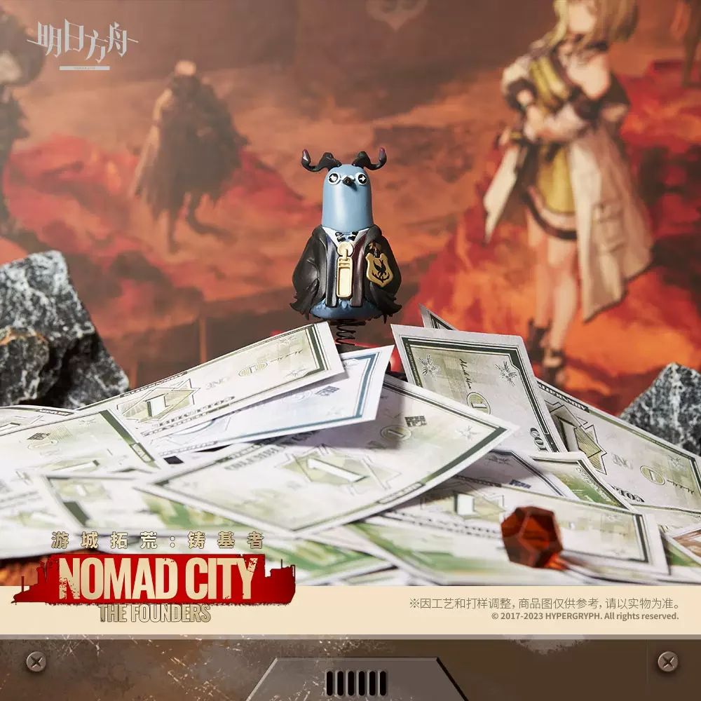 Sunsyea Arknights Official Merch Original Authentic Nomad City: The Founders Desktop Game Set