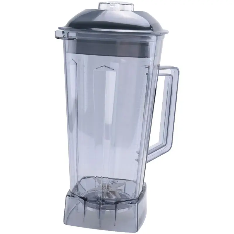 BABZ Spare Jug for Blender Replacement Part, 2L Capacity Transparent Blender Container with Blade and Lid, for SILVER for CREST