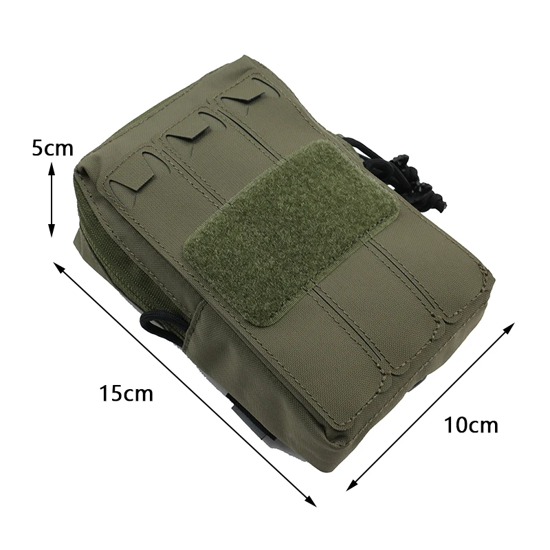 Tactical Multifunctional Miscellaneous Bag, Tactical Accessory Bag, Composite fabric laser cutting