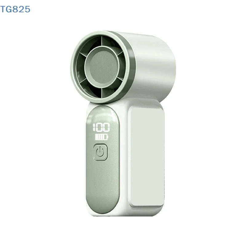 【AN】【AN】Mini Handheld Fan - Portable Turbo Fan With 100 Wind Speed, 3000mAh & Type-C, - Cooling Blower,Travel,R Cooling Device