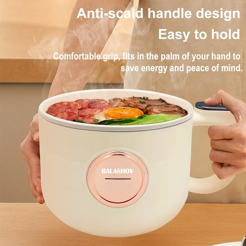 1.5L Mini Fornuis Elektrische Rijstkoker Multifunctionele Kookmachine Non-stick Hot Pot Gestoomde Rijst Pot Voor Thuis keuken 220V