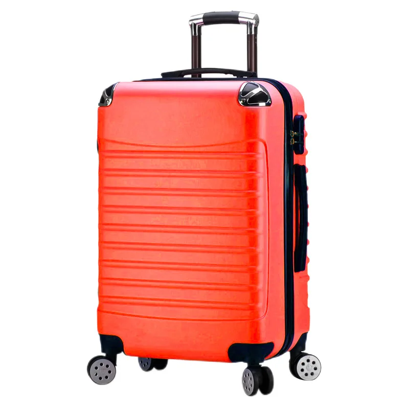 Valise Trolley Personnalisée de 20 Pouces, Valise Universelle à Fermeture Éclair en ABS