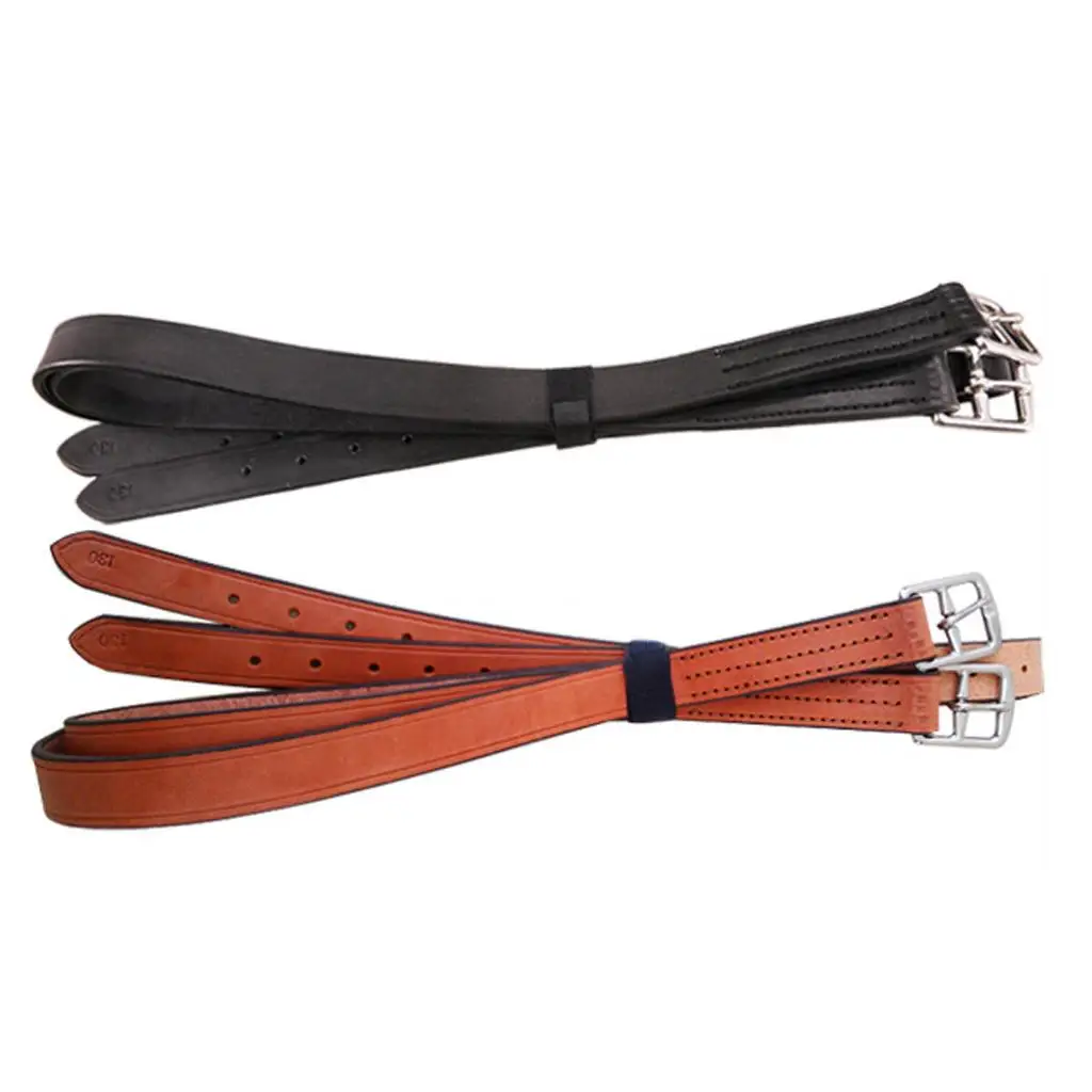 Stirrup Belt Accessories Stainless Steel Stirrup Keeper Heavy Duty Metal Horse Stirrups for Riding Strapping