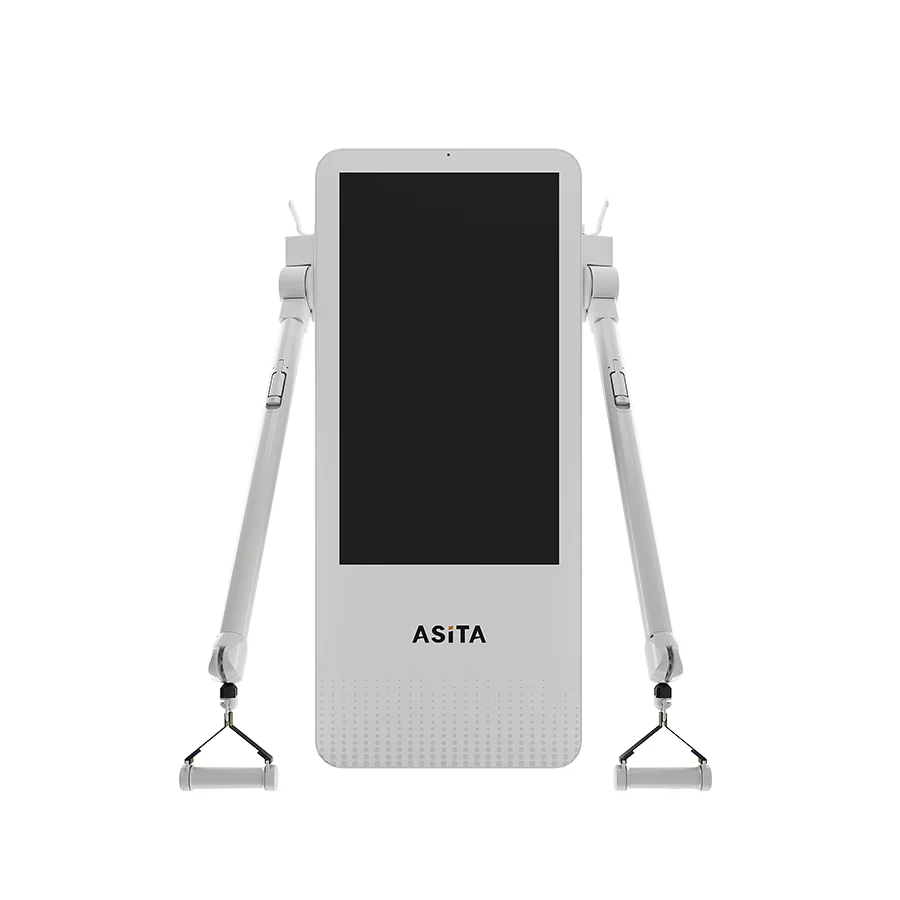 ASITA Wall Mounted Smart Gym All In One Fitness Equipment Tonal Digital Weight Strength Training Mirror Home Use