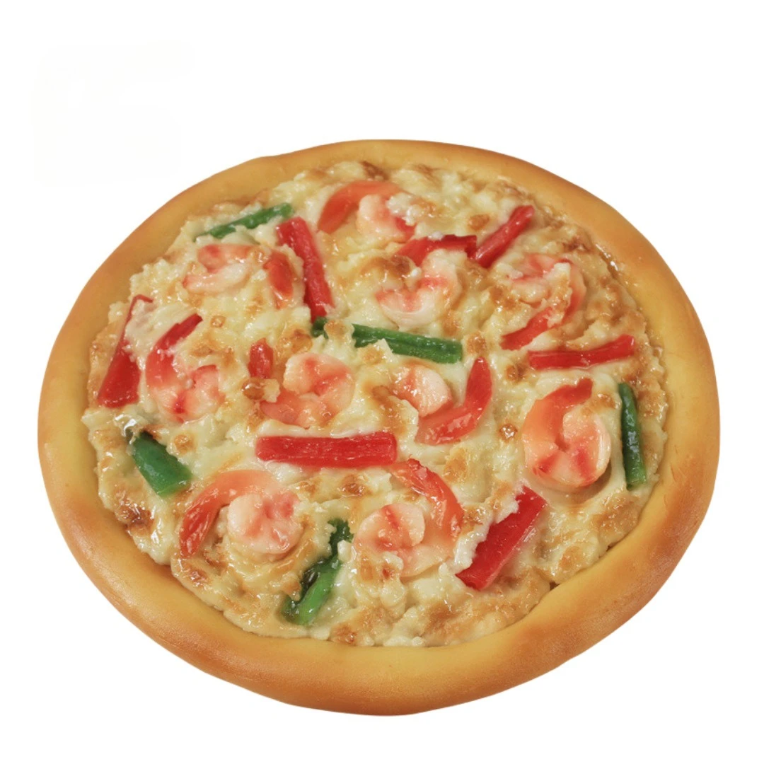 نموذج عرض البيتزا الواقعي - دعامة طعام وهمية من الراتنج للمطعم/التصوير الفوتوغرافي، ديكور مطبخ مقاوم للماء (حوالي 12 بوصة)