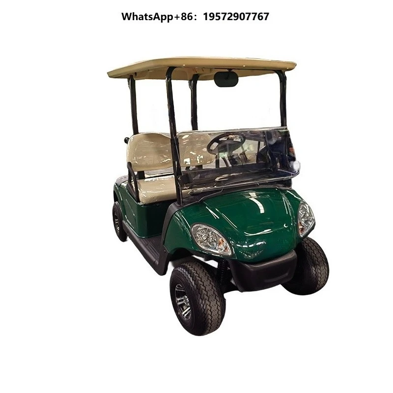 Model Good Quality 2+2 4 Seats Rechargeable Ac/dc 48v Maintenance Free Battery Sport Outdoor Electric Golfcart