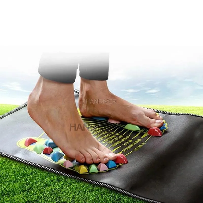 Simulation Cobblestone Foot Massage Mat Home Comfortable Foot Massage Cushion Gravel Road Massage Mat 35/70/120/140/175cm*35cm