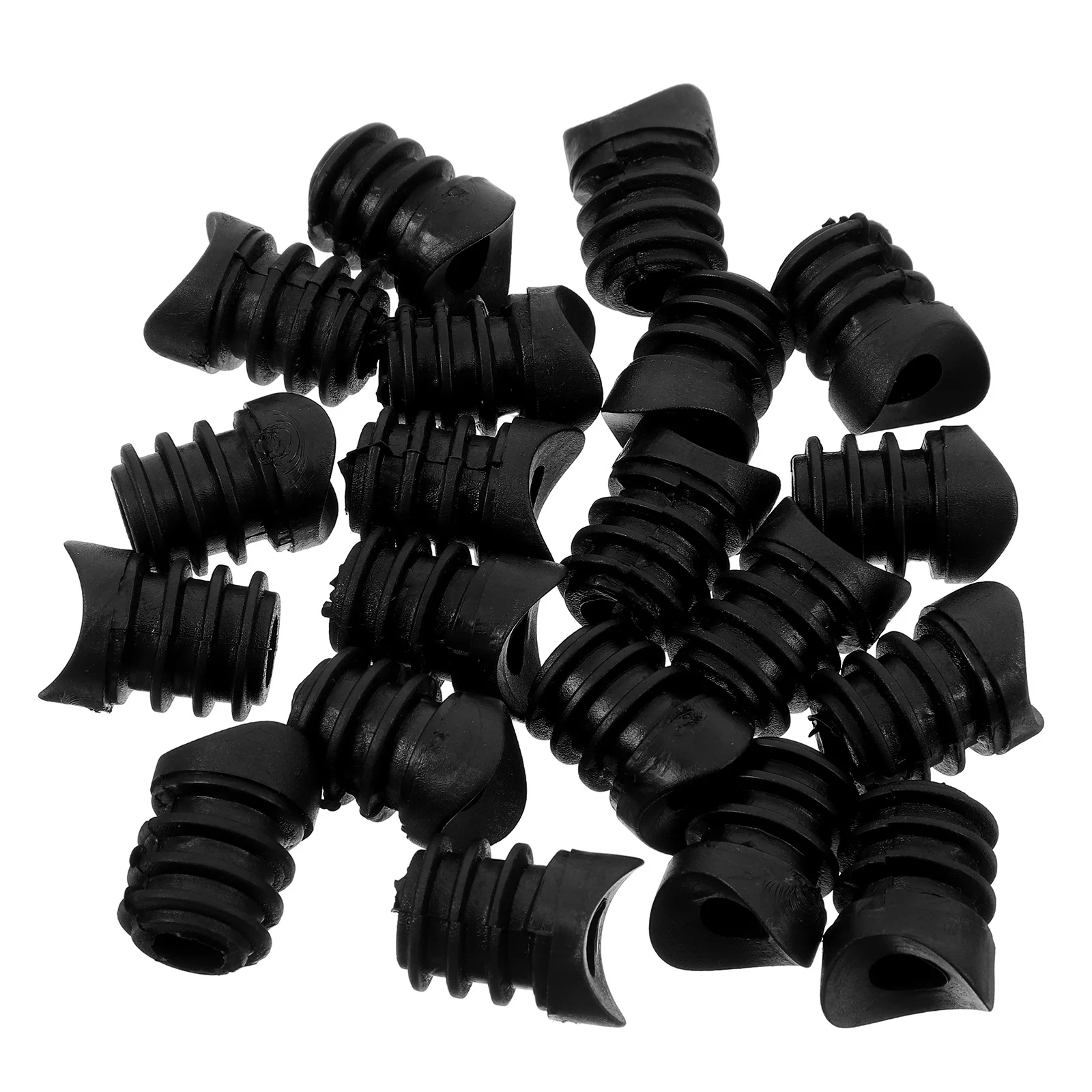 

20Pcs Caster Socket Inserts Plastic Furniture Wheel Inserts Threaded Design M6 Easy Installation Versatile Compatibility