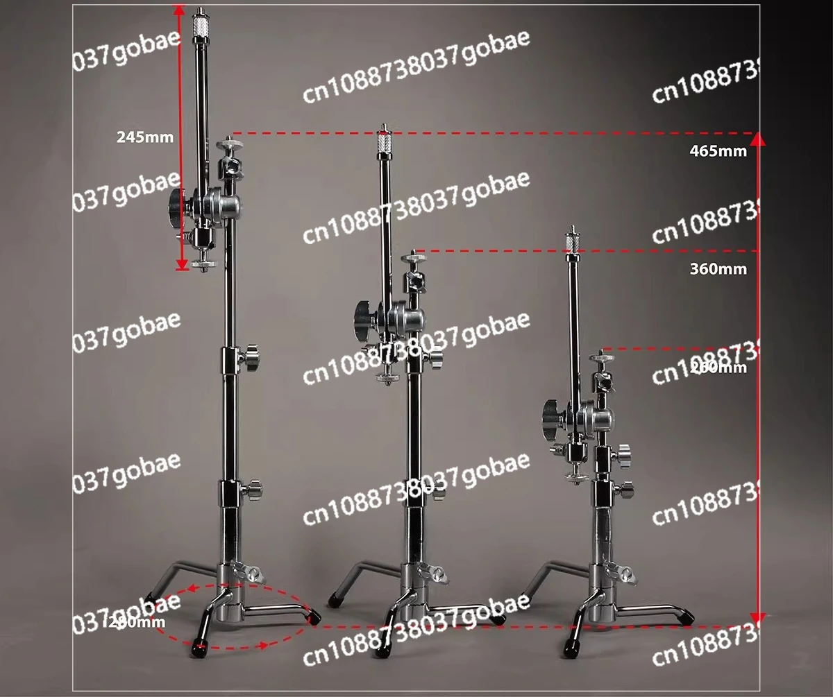 Mini C-shaped light stand Micro-miniature magic leg desktop multi-functional tripod live broadcast