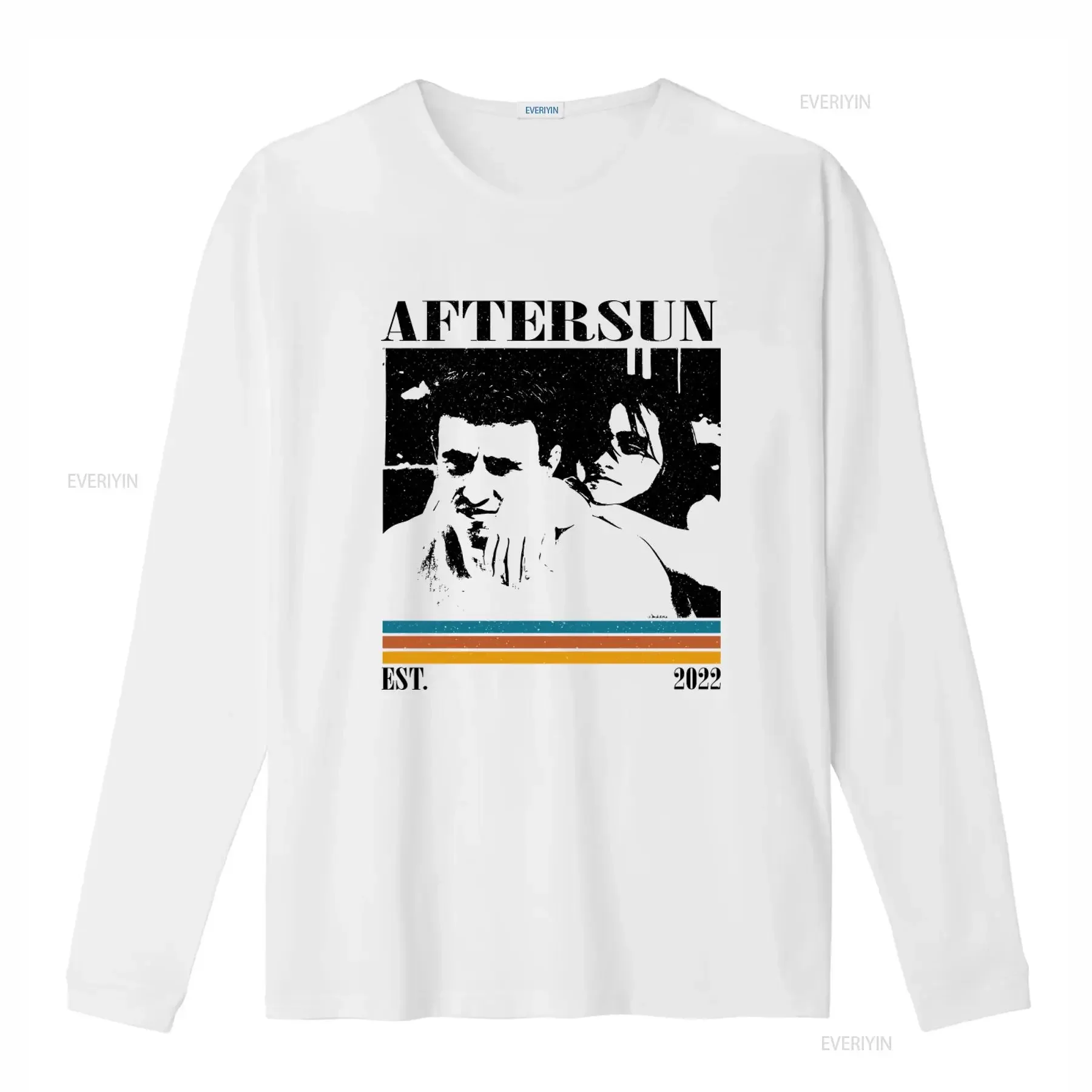 Aftersun Movie Vintage Midcentury Retro Minimalist T Shirt For Him Stylish Unique Print vintage Washed Top For Everyday Wear