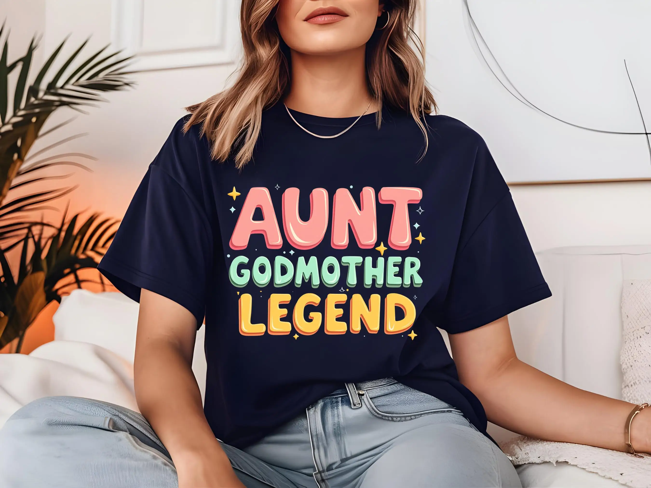 Aunt Godmother Legend Shirt T S Funny Godparent Auntie For Lover