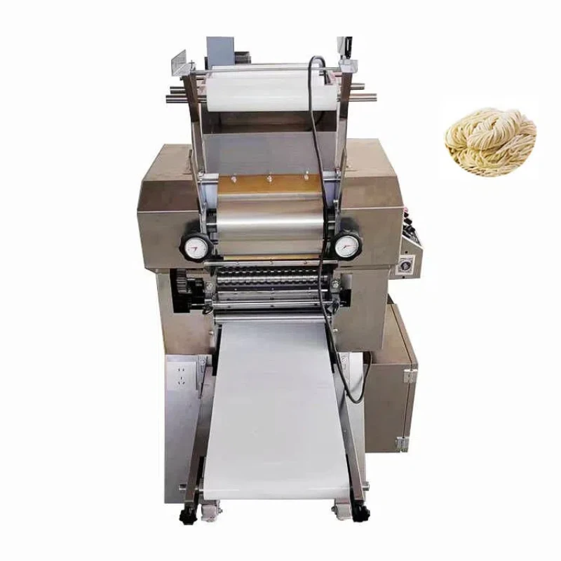 Ramen Noodle Machine Small Scale Ramen Flour Mixing Dough Press Flattener Machine