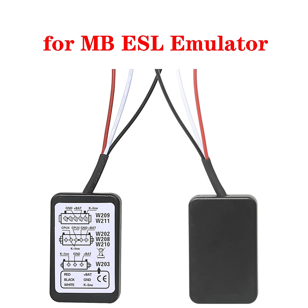 2023 For MB ESL Emulator W202 W208 W210 W209 W211 W203 Testing Changing Damaged ESL Simulator