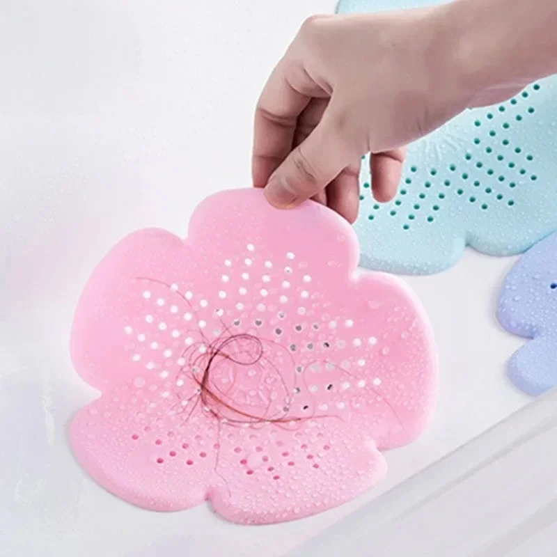 

1Pc flower Sewer Outfall Strainer Bathroom Sink Filter Anti-blocking Floor Drain Hair Stopper Catcher Kitchen Bathroom Accessori