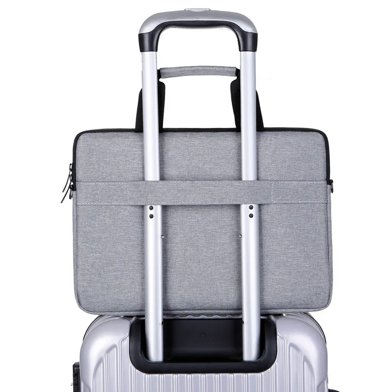 Nylon Fabric Laptop Luxury Man Bag Office Commuting New Handheld Huawei Laptop Inner Sleeve 13inch 15.6inch Bag Travel Light