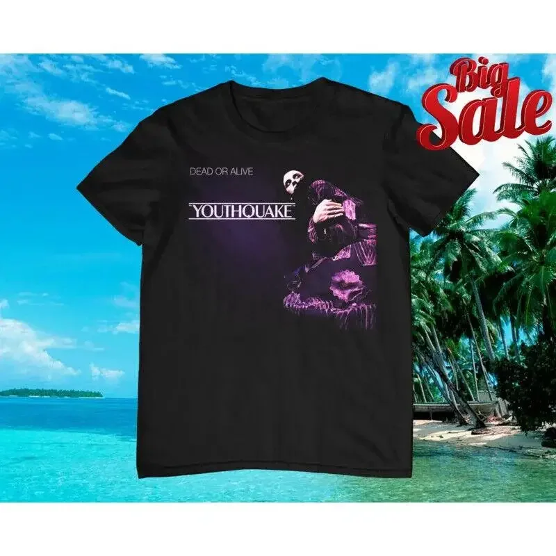 T-shirt Dead Or Alive Band Youthquake en coton noir, toutes tailles