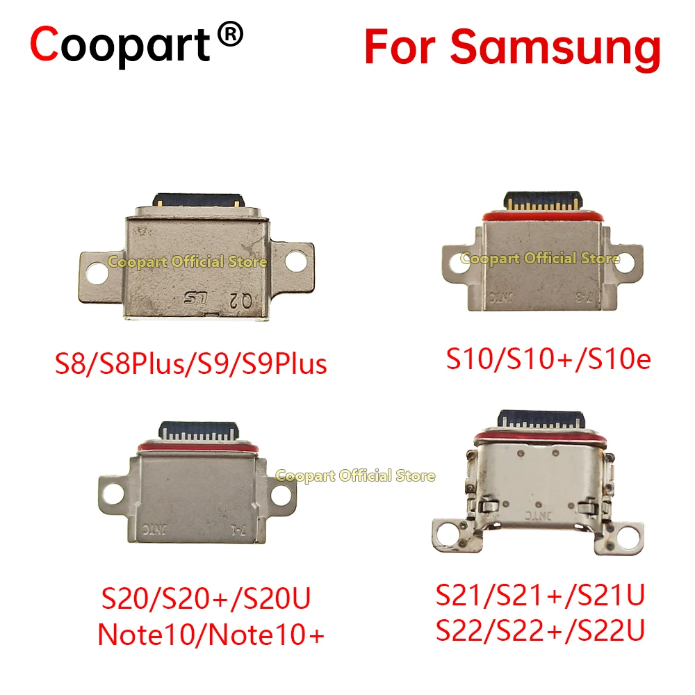 Charger Charging Connector USB Port Dock Connector Plug For Samsung Galaxy S8 S9 S10 S20 S21 S22 Note 10 Plus Ultra S10e S7