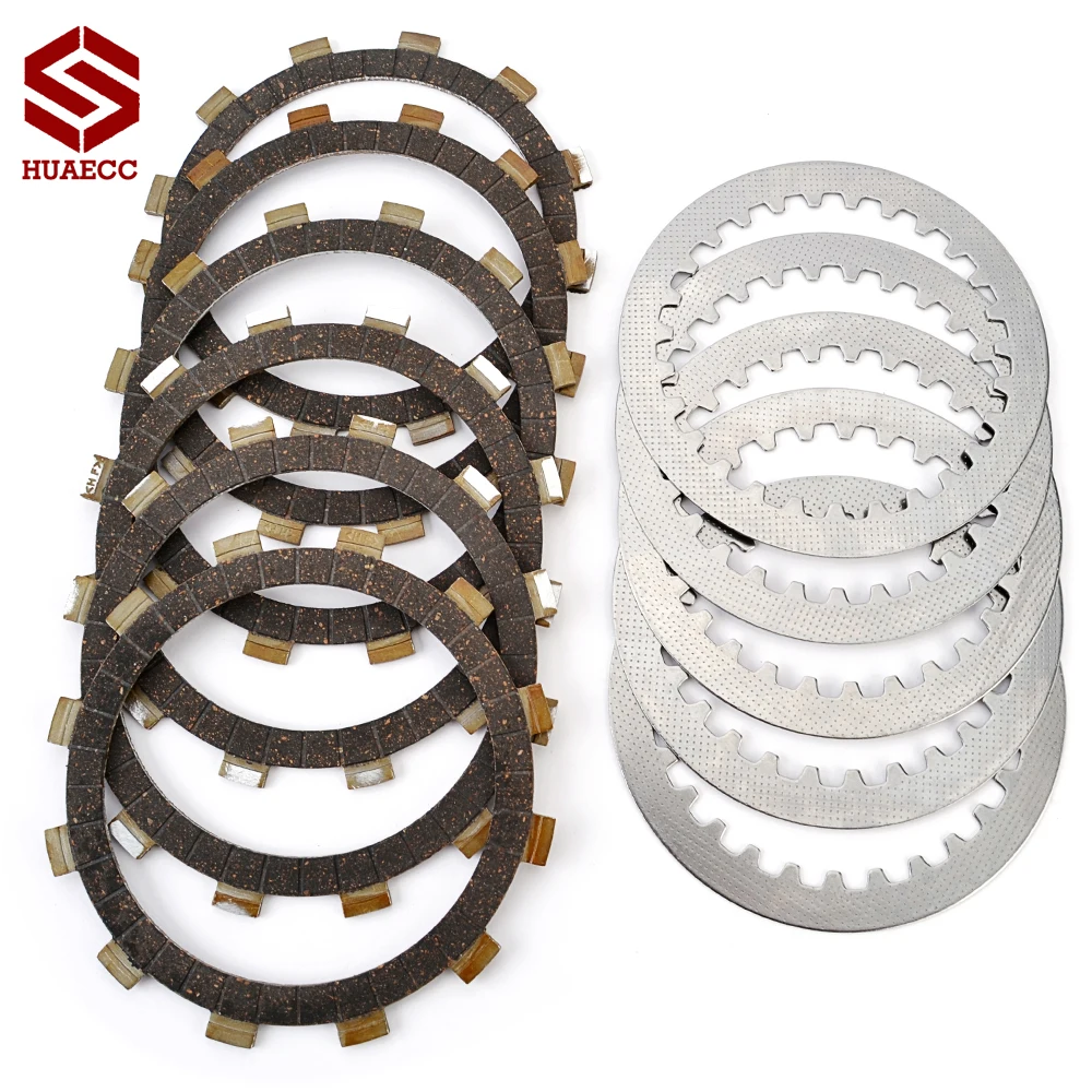 

Clutch Friction Disc Plate Kit for Yamaha 5Y1-16321-00 6 360-16325-00 5 1.2 TT 250G 250H 250J