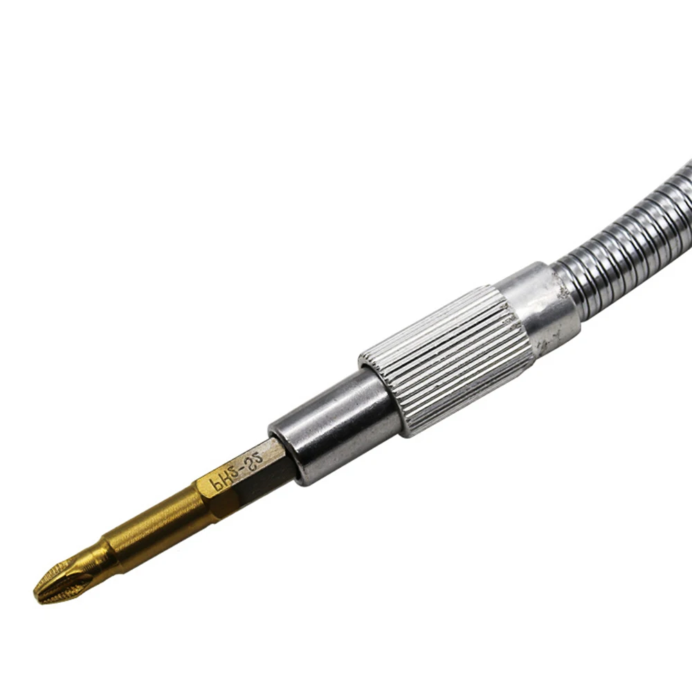 Asta di prolunga per albero flessibile da 1/4 "connessione per tubo flessibile da 200/300mm speciale per strumento di trapano ricaricabile con punta per cacciavite elettrico