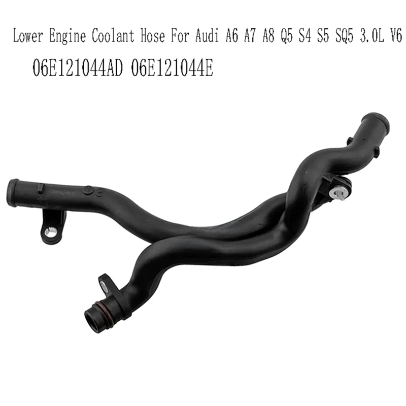 Radiator Coolant Hose Lower Engine Coolant Hose For  A6 A7 A8 Q5 S4 S5 SQ5 3.0L V6 06E121044AD 06E121044E