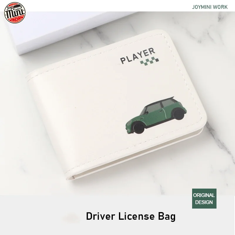 Universal Car Driver License Bag ID Card Holder Wallet Credit Card Bag PU leather For MINI COOPER Accsesories