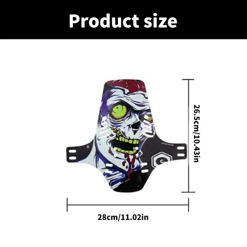 

J2HE 2pcs Regulable Bicycles Mudguards Quickly Release Front Rear Mud Guards