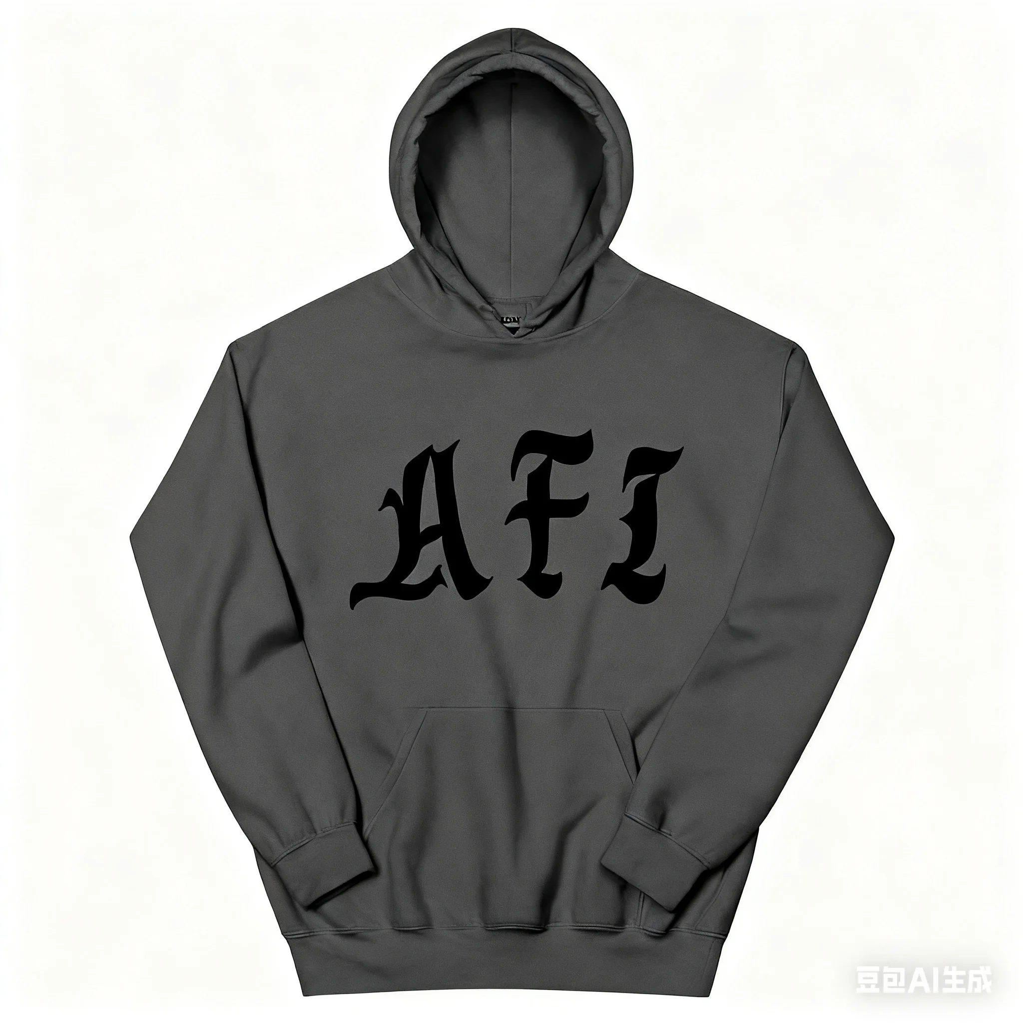 A Fire Inside Black Hoodie Faces Ivory AFI Graphic Sweatshirt Long Sleeve Fashion Hooded Pullovers Warm Men Women Leisure Hoodie