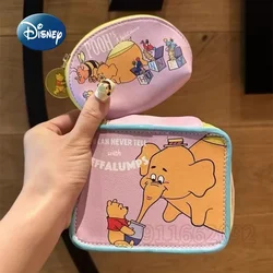 Disney Winnie The Pooh New Cosmetic Bag Cartoon Women's Portable Cosmetic Bag 3-piece Set Fashionable Waterproof Storage Bag