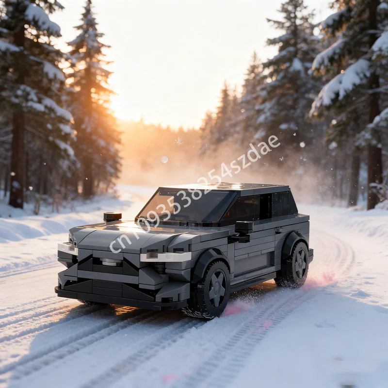 

312 шт. MOC Toyota Gen City Champions Модель суперкара Строительные блоки DIY Творческая идея Кирпич Рождественский подарок Игрушки на день рождения